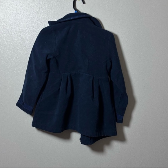 Land’s End Kids Girls Navy Blue Coat Jacket Size 6 - Picture 6 of 8